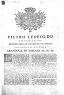 Il primo codice ad abolire la tortura e la pena di morte - 1786